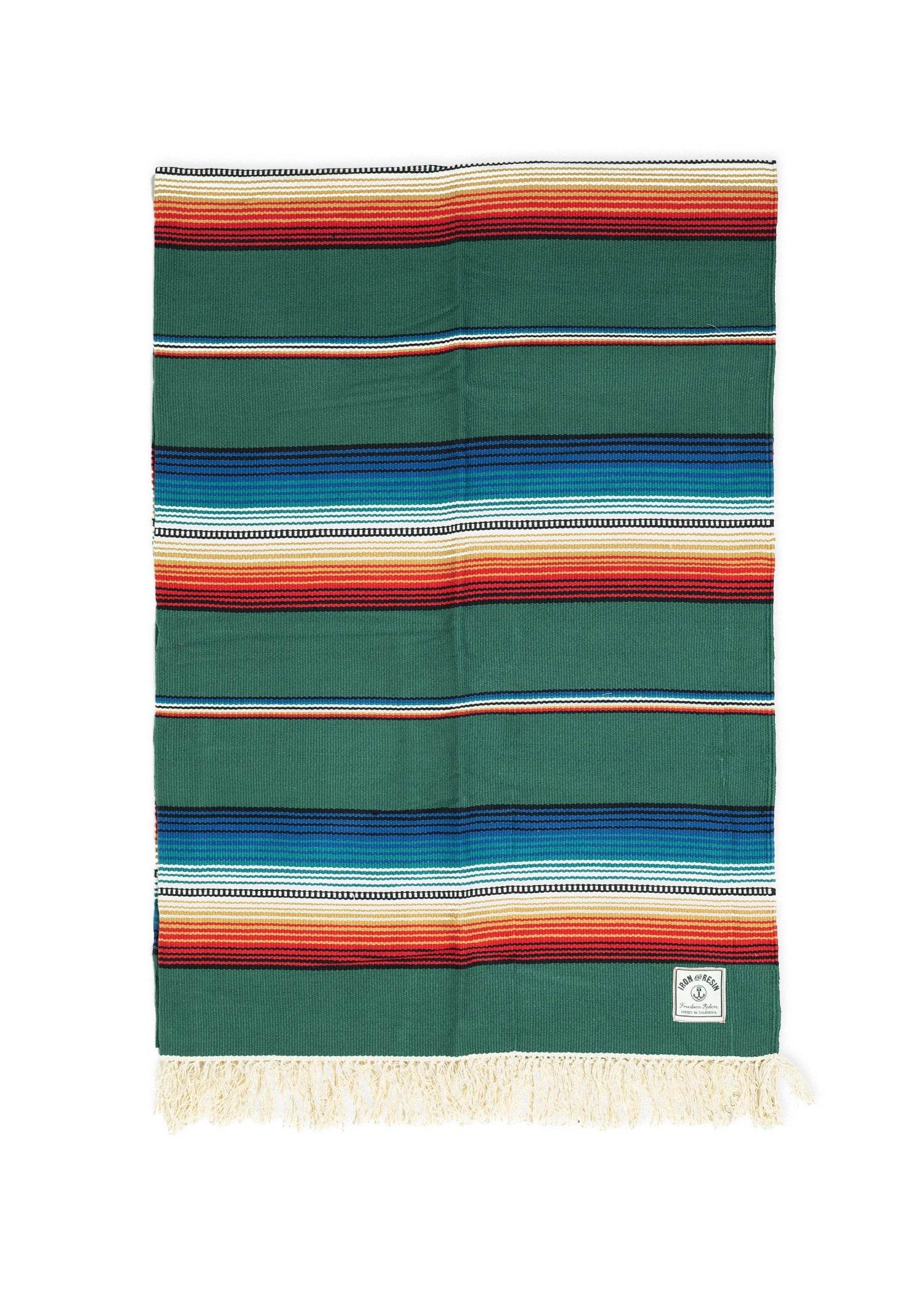 Iron And Resin Del Sol Blanket Green
