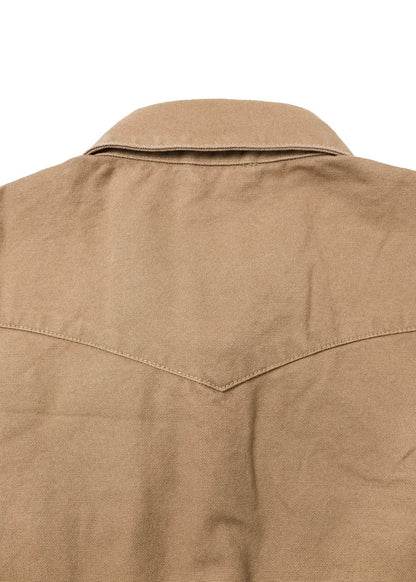 Iron And Resin Fenceline Shirt Field Tan