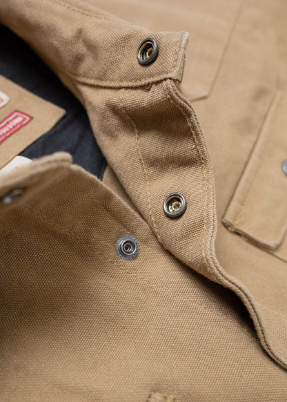 Iron And Resin Fenceline Shirt Field Tan