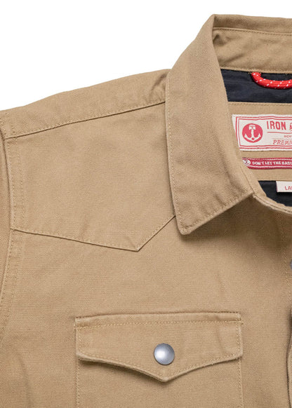 Iron And Resin Fenceline Shirt Field Tan