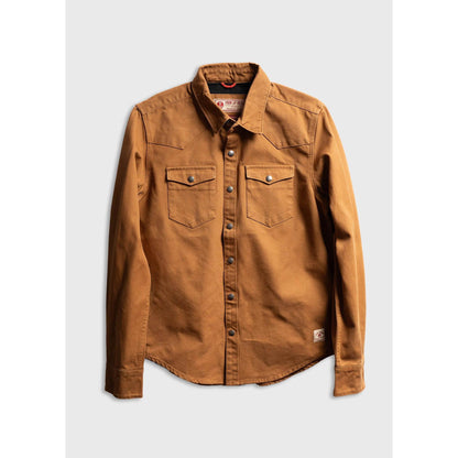 Iron And Resin Fenceline Shirt Cognac