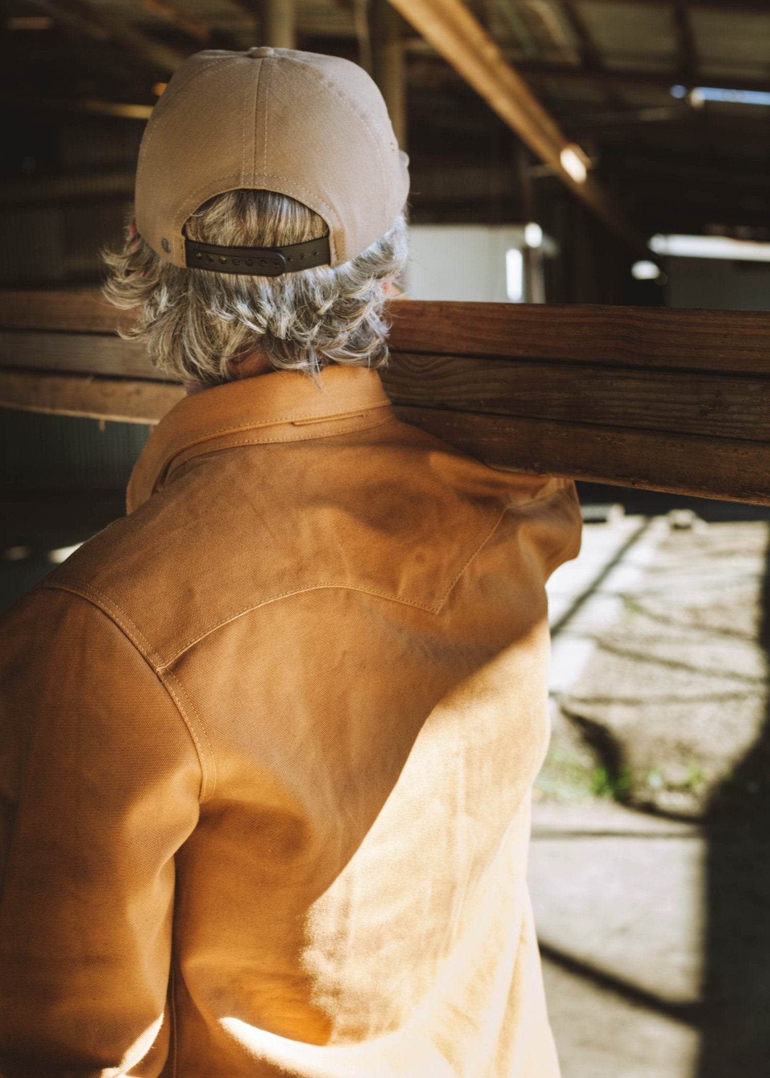 Iron And Resin Fenceline Shirt Cognac