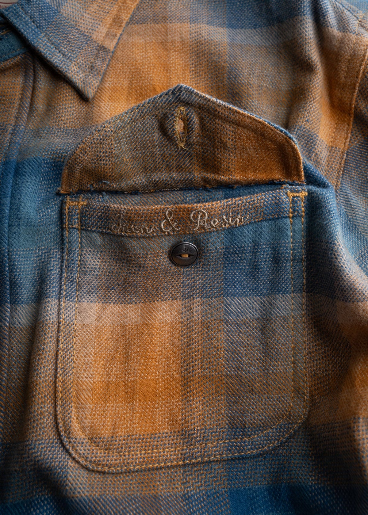 Iron And Resin Mesa Shirt Blue