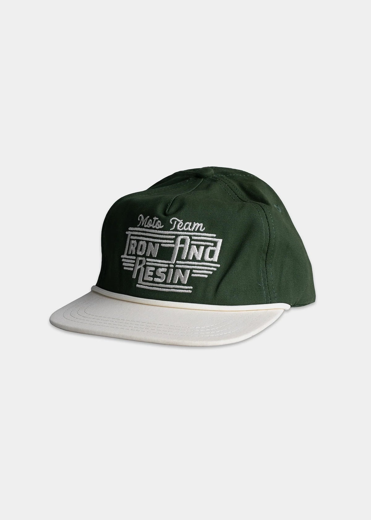 Iron And Resin Moto Team Cap Green