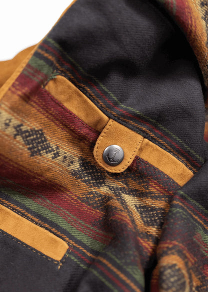 Iron And Resin Ojai Goat Suede Jacket Cognac
