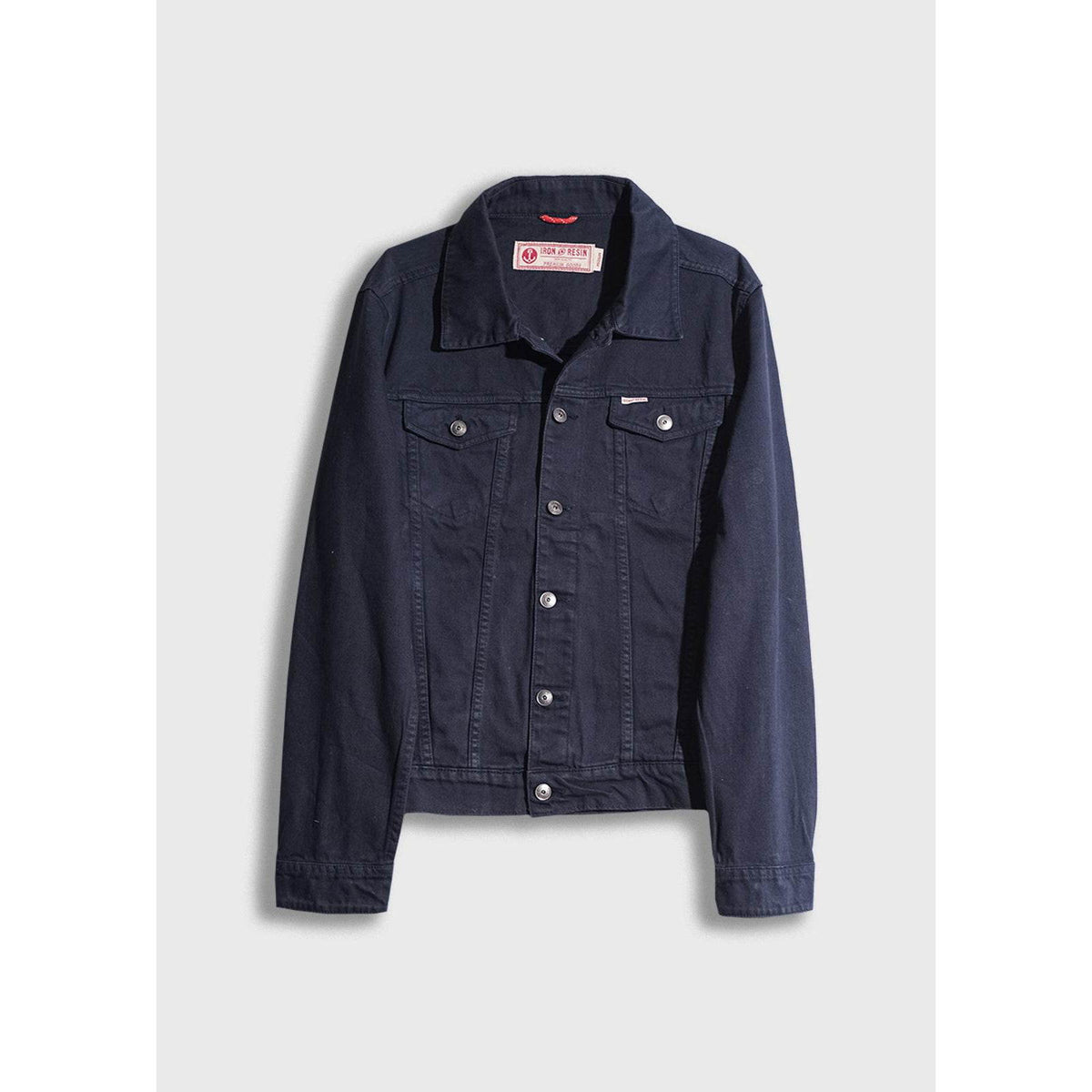 Casual Rider Jacket Waxed jacket Iron And Resin Rambler Bull Denim Jacket Indigo – The ...