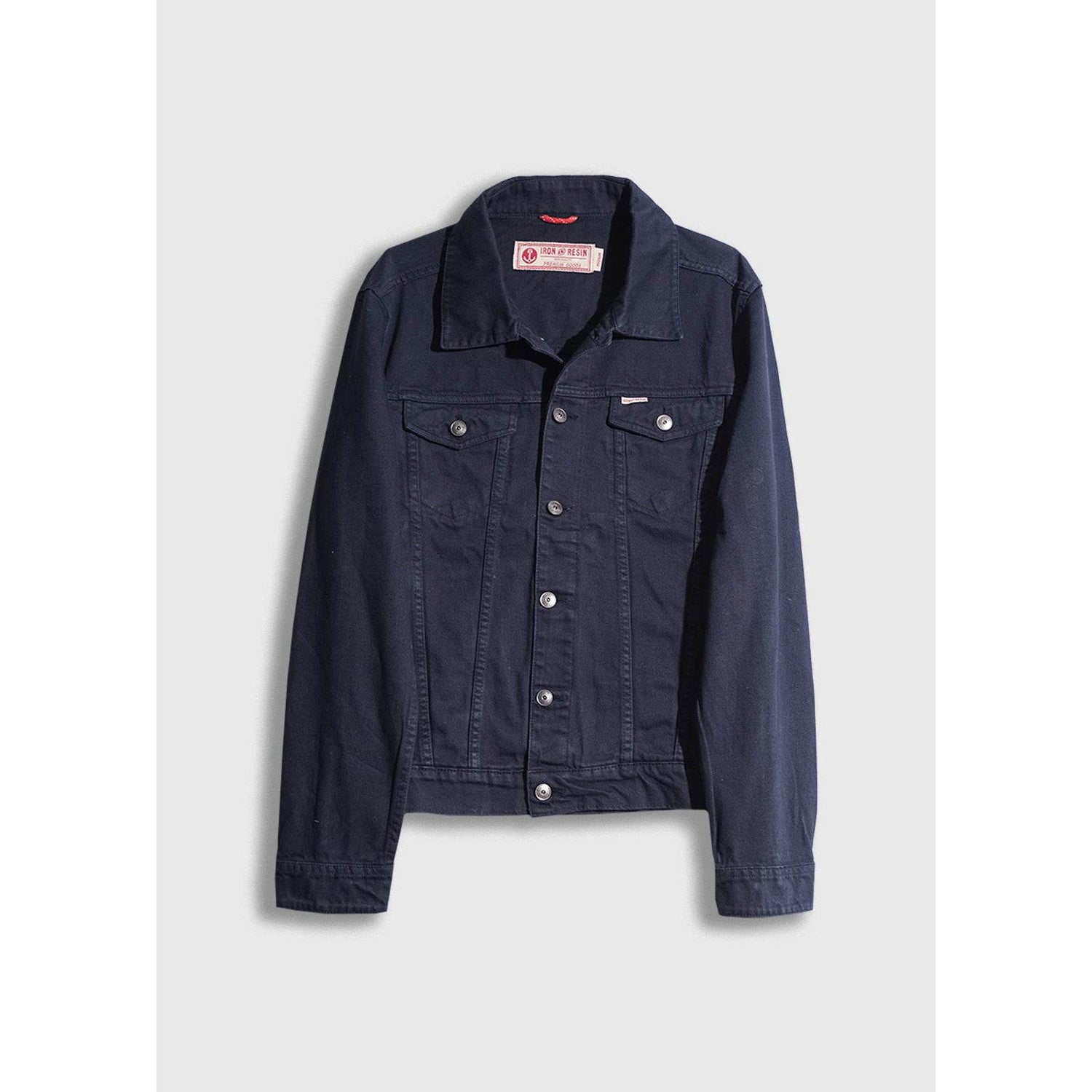 Iron And Resin Rambler Bull Denim Jacket Indigo