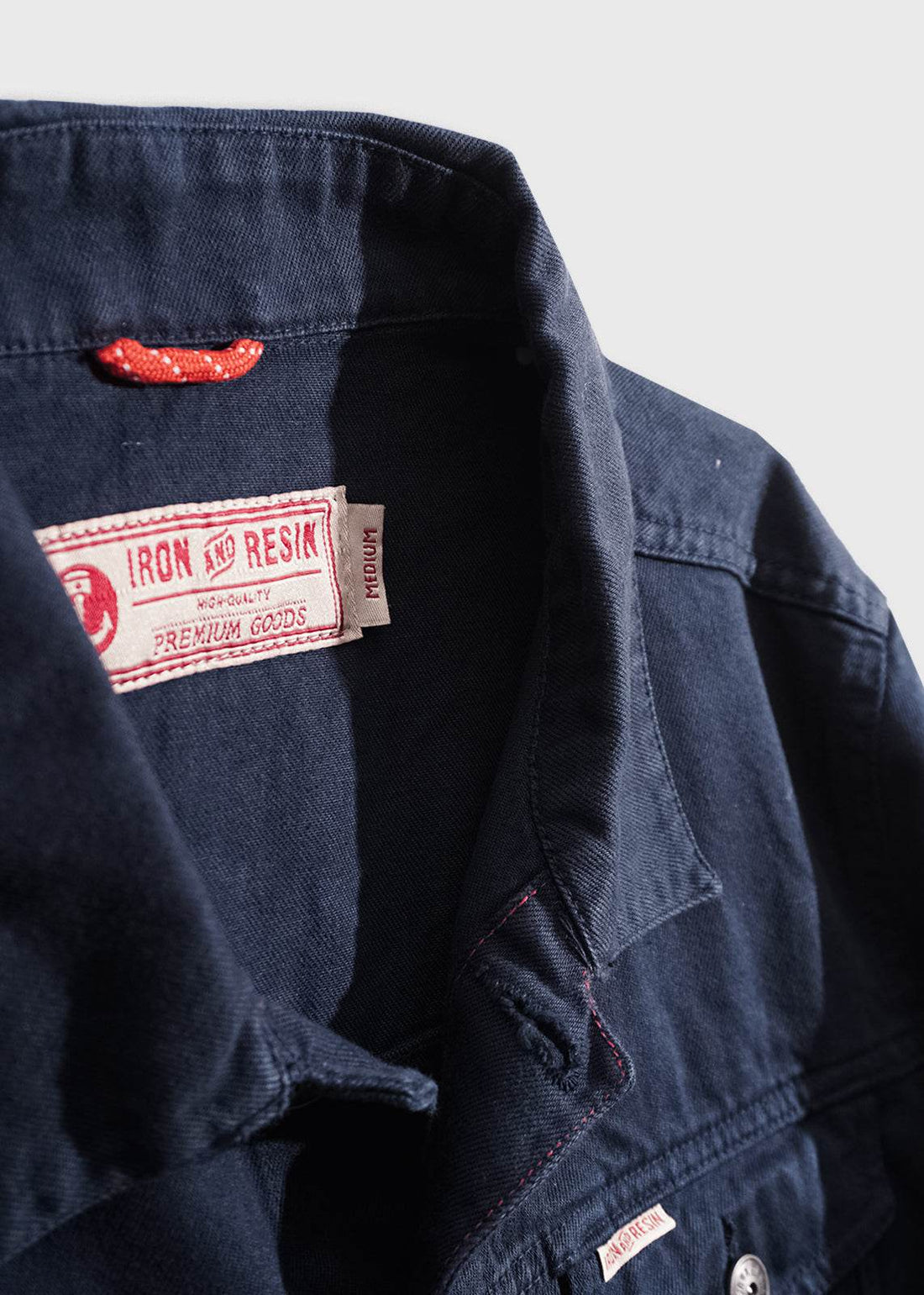 Iron And Resin Rambler Bull Denim Jacket Indigo