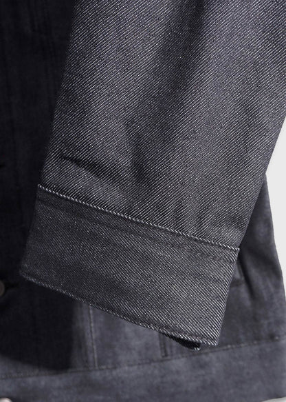 Iron And Resin Rambler Denim Jacket Indigo/Brown