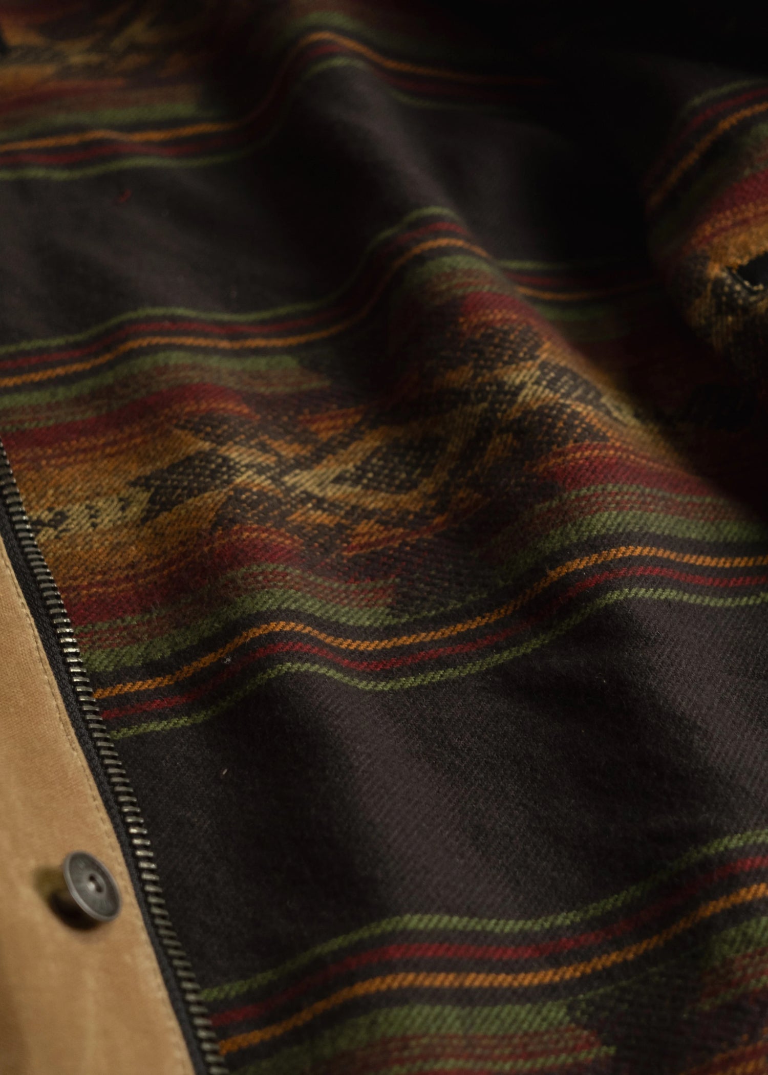 Iron And Resin Scout Jacket Oak Brown