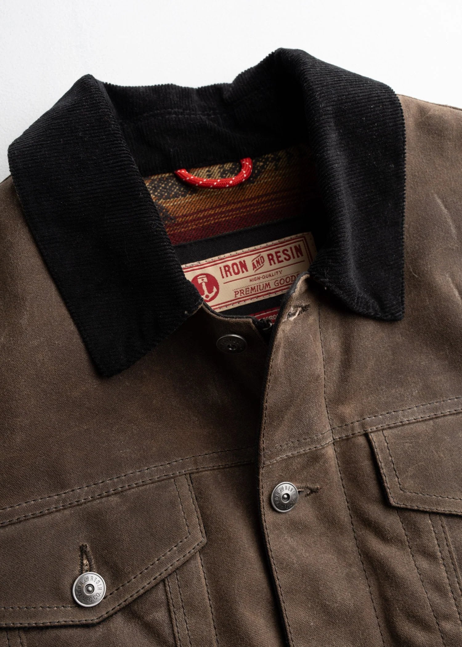 Iron And Resin Scout Jacket Oak Brown