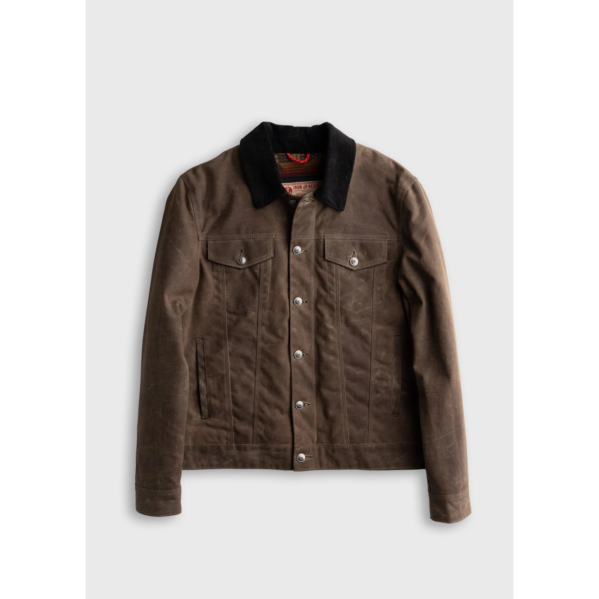Iron And Resin Scout Jacket Oak Brown
