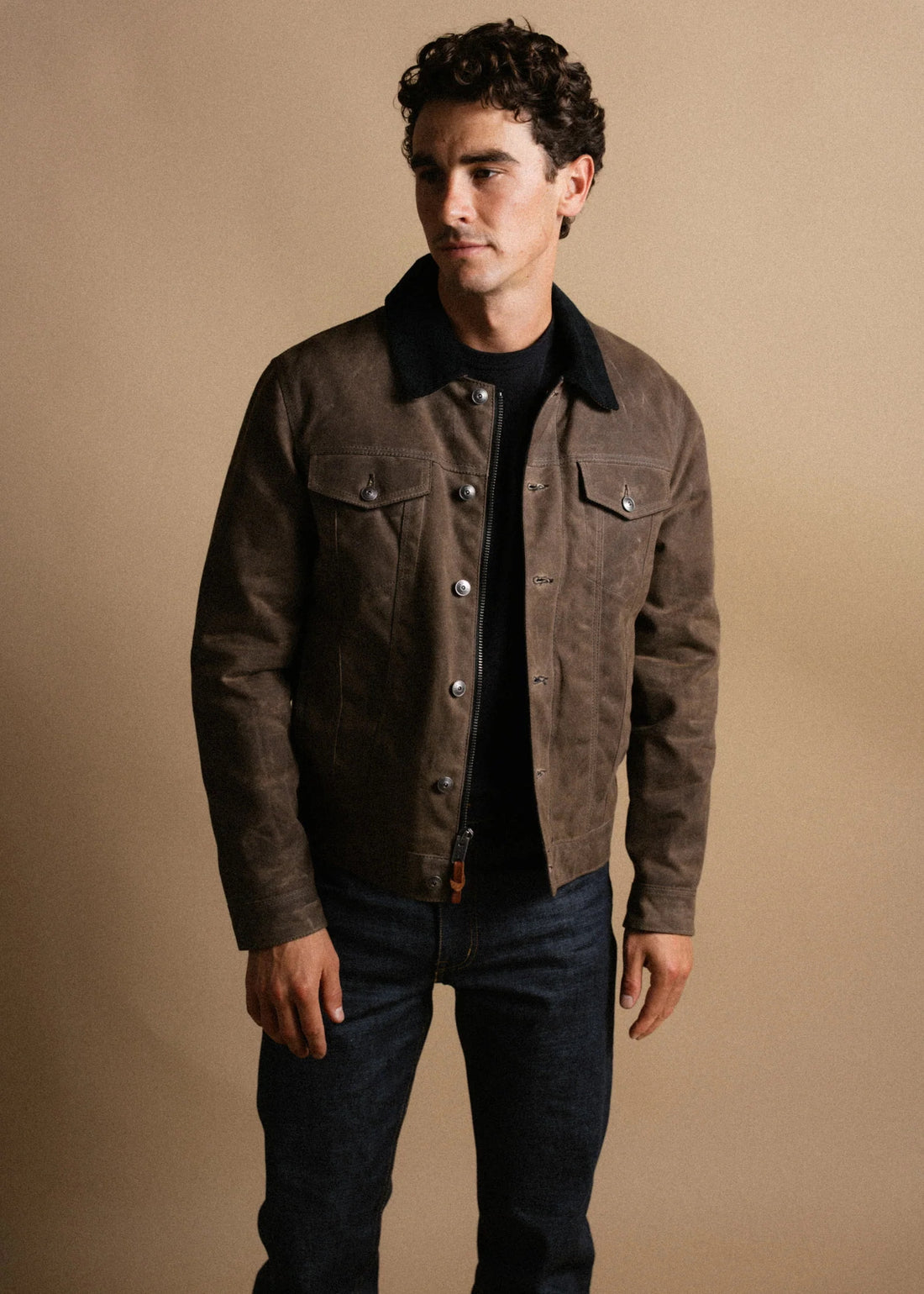 Iron And Resin Scout Jacket Oak Brown
