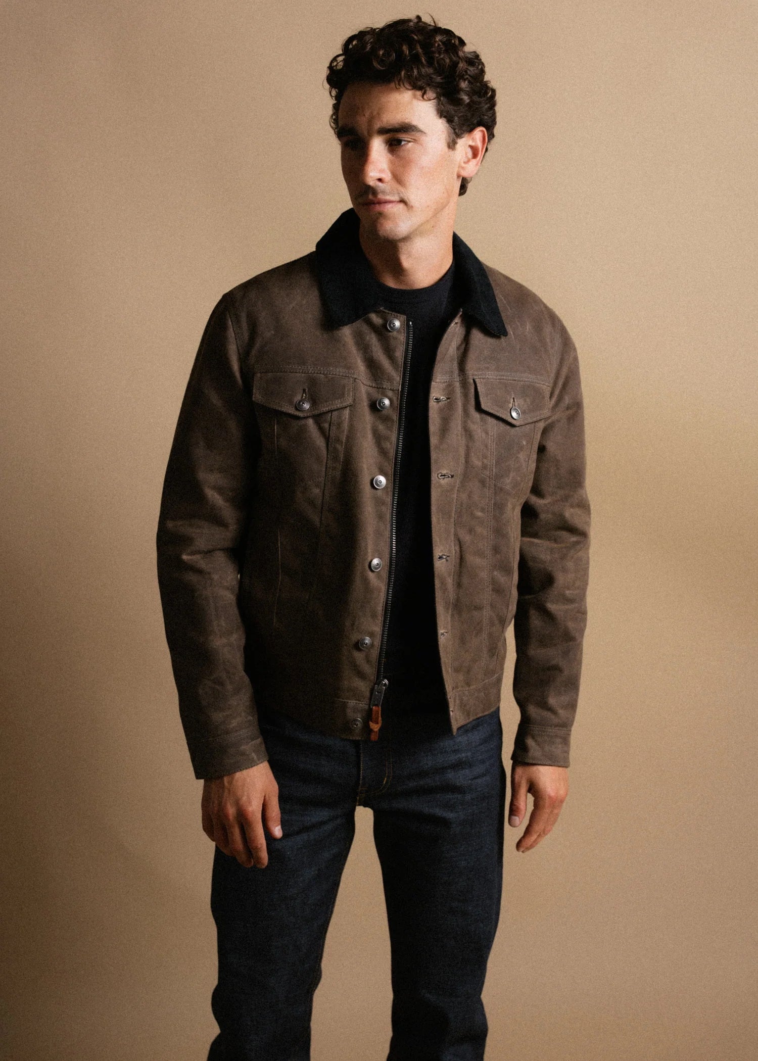 Iron And Resin Scout Jacket Oak Brown