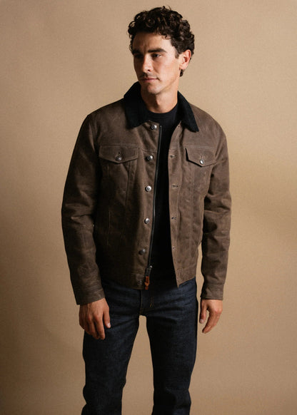 Iron And Resin Scout Jacket Oak Brown