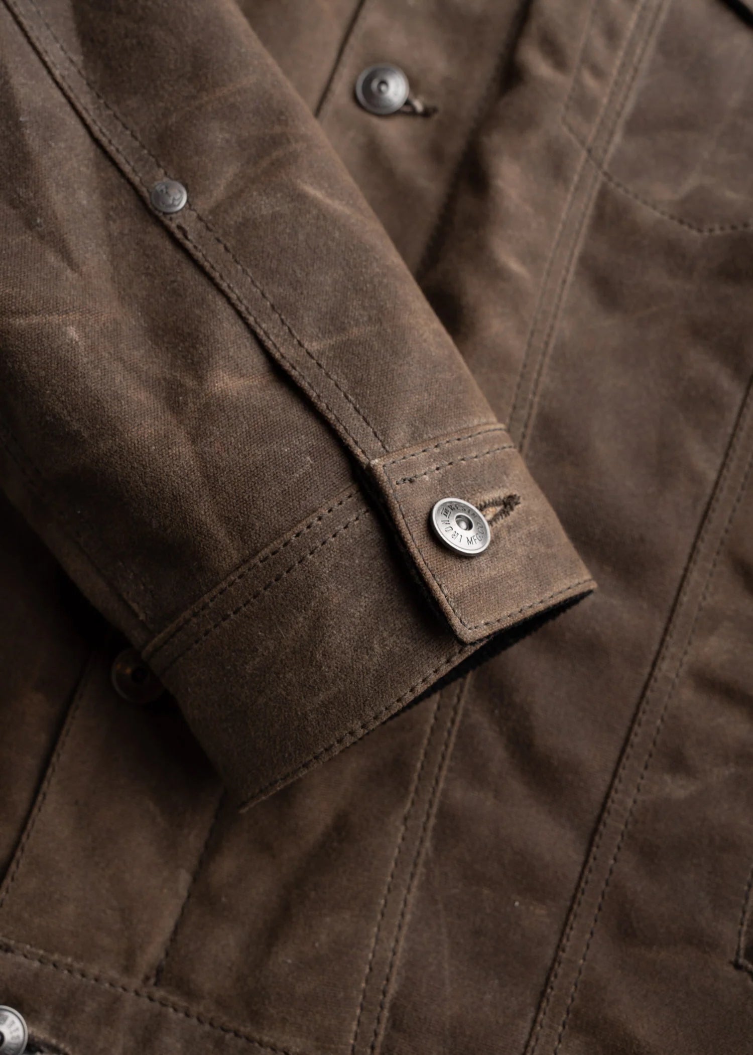 Iron And Resin Scout Jacket Oak Brown