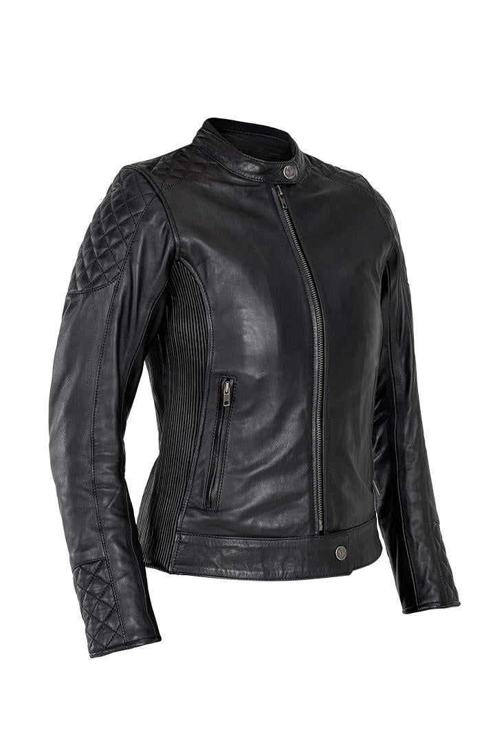 John Doe Adina Women Leather Jacket Black