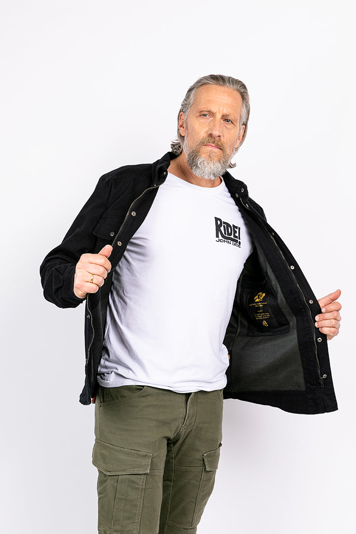 John Doe Motoshirt Black