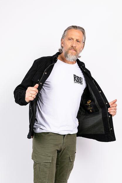John Doe Motoshirt Black