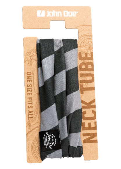 John Doe Stripes Neck Tube Black/Grey