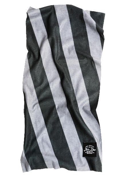 John Doe Stripes Neck Tube Black/Grey