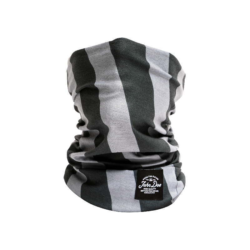 John Doe Stripes Neck Tube Black/Grey