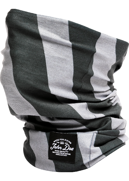 John Doe Stripes Neck Tube Black/Grey