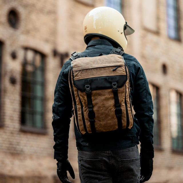 Roland Sands X Kriega Roam 34 Backpack Brown