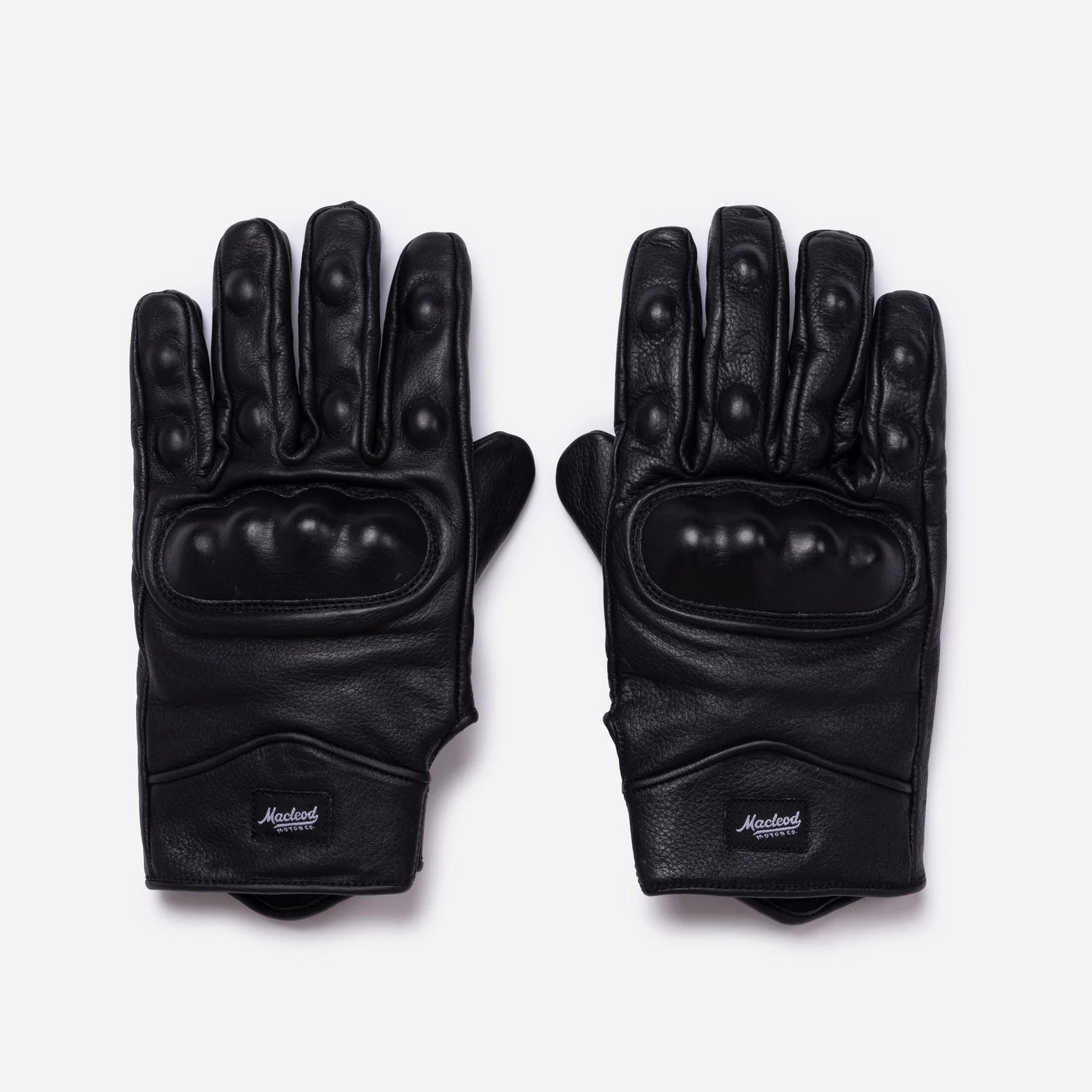 Macleod Rebel Full Protection Gloves Black