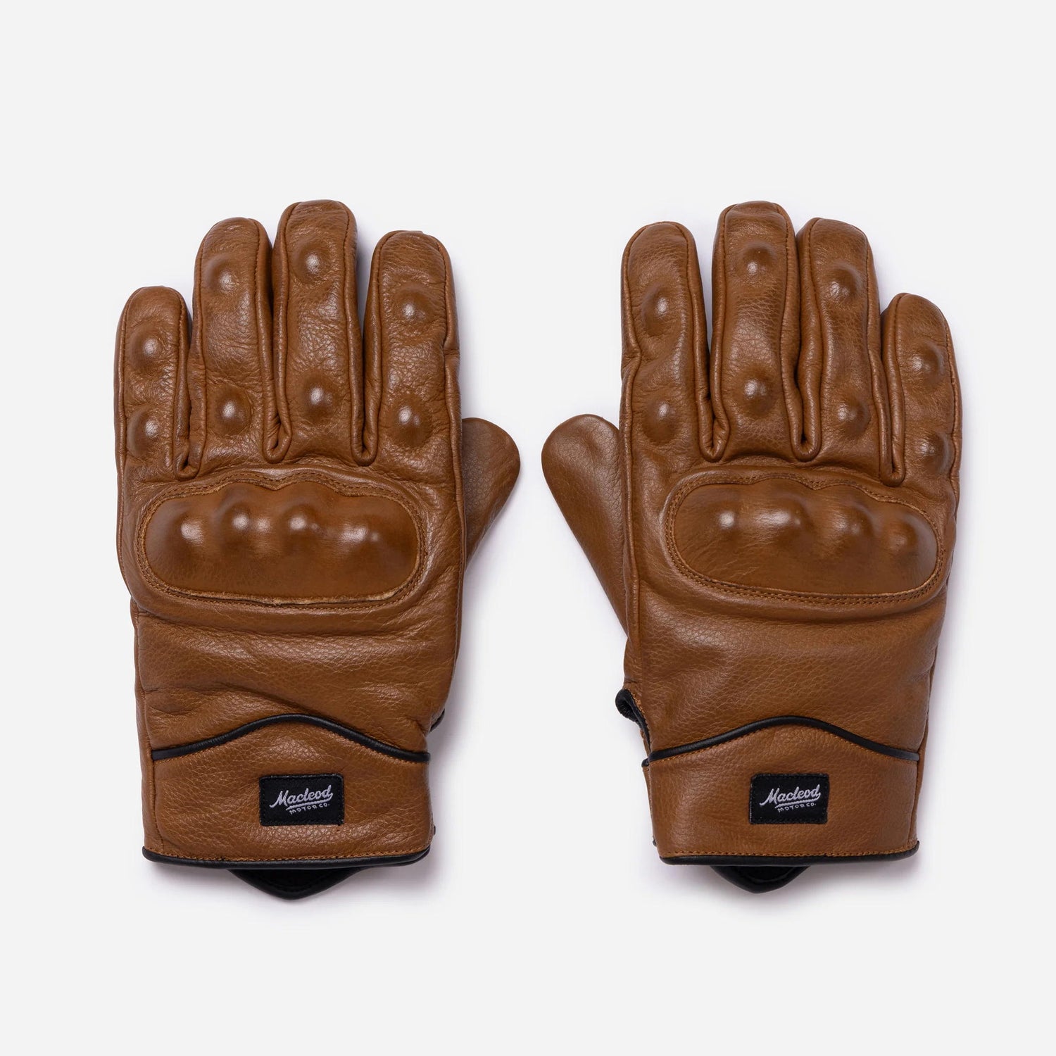 Macleod Rebel Full Protection Gloves Brown
