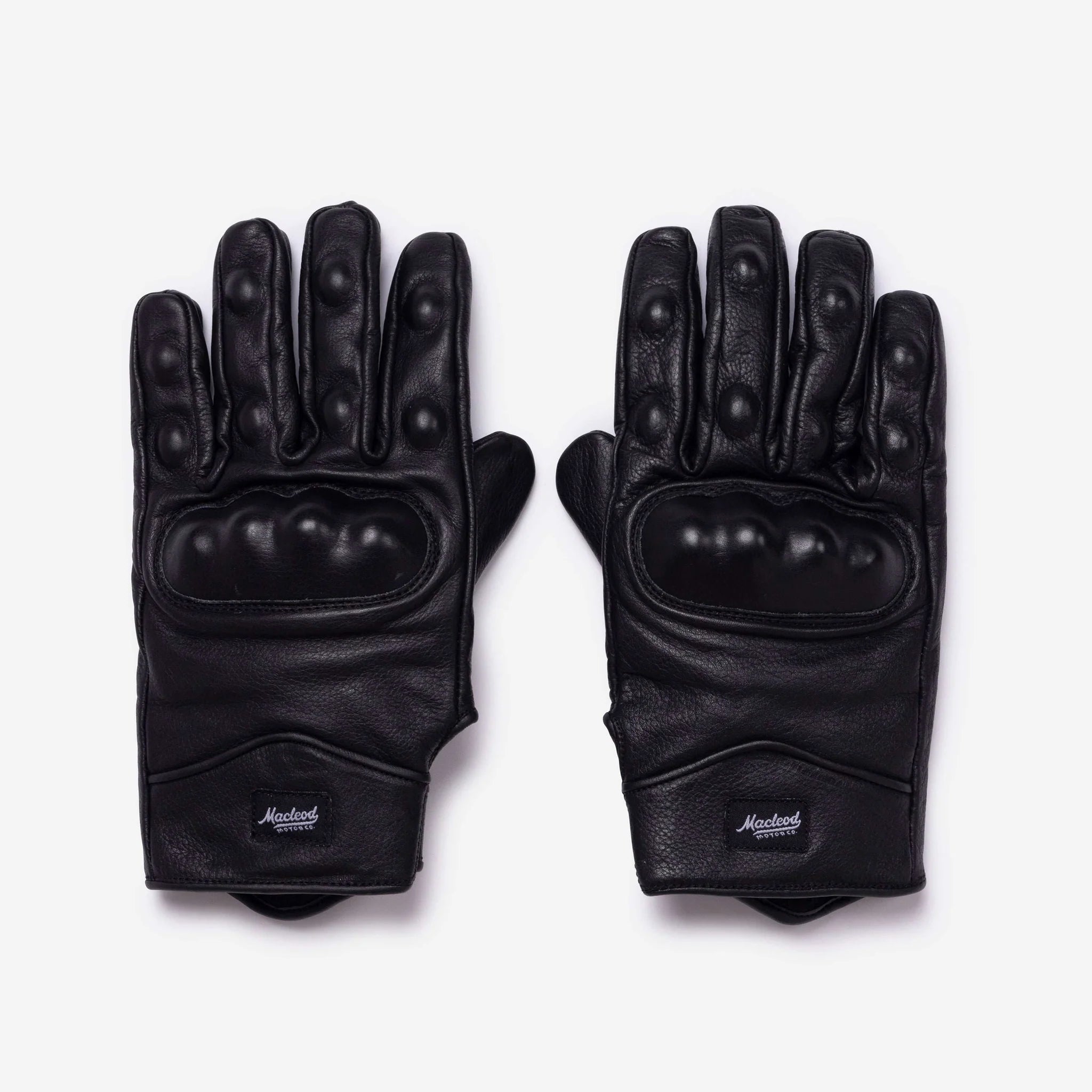 Macleod Rebel Full Protection Gloves Black