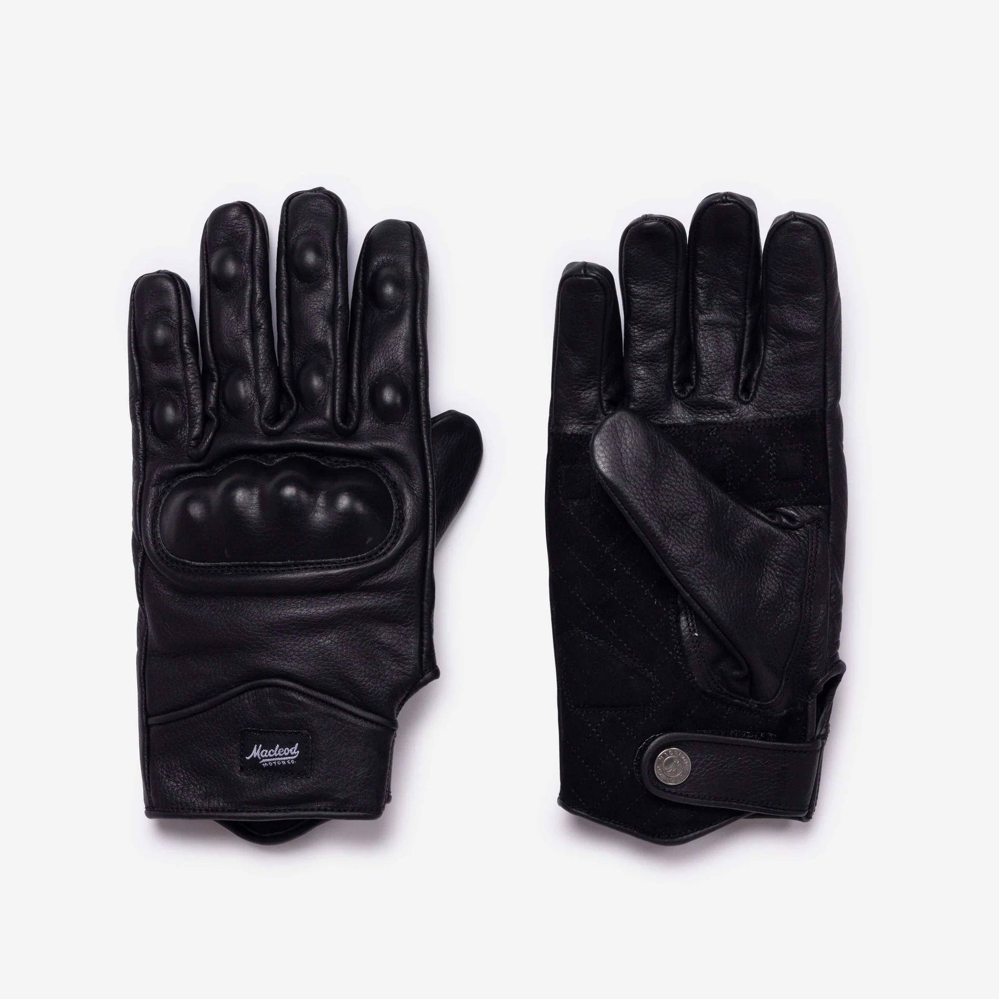 Macleod Rebel Full Protection Gloves Black
