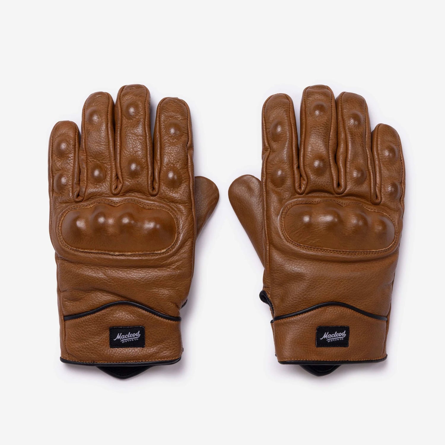 Macleod Rebel Full Protection Gloves Brown