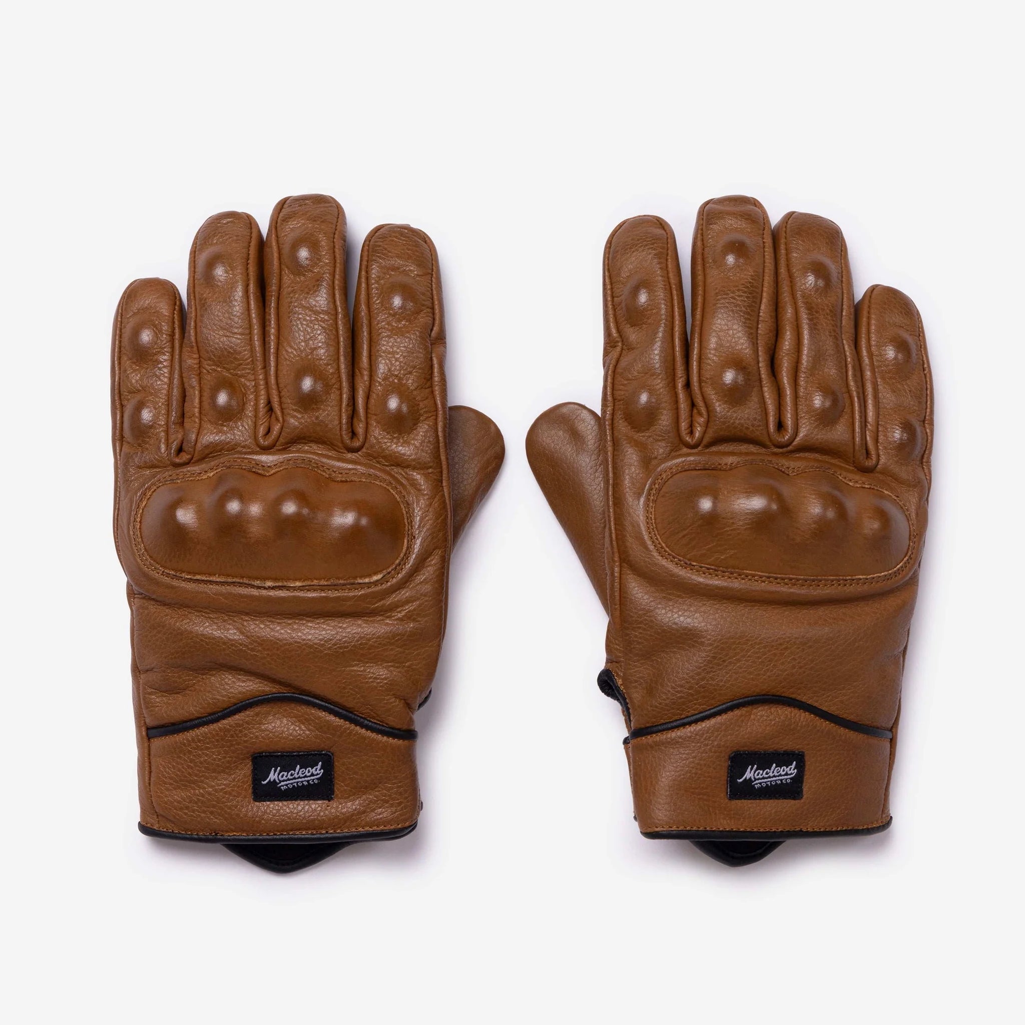 Macleod Rebel Full Protection Gloves Brown