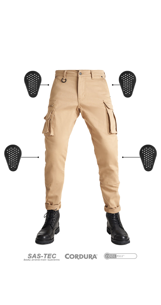 Pando Desert Cargo Pants Beige