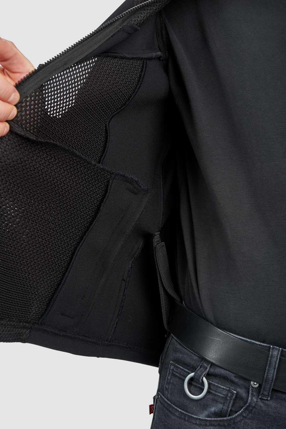 Pando Stealth Men Armored Jacket Black