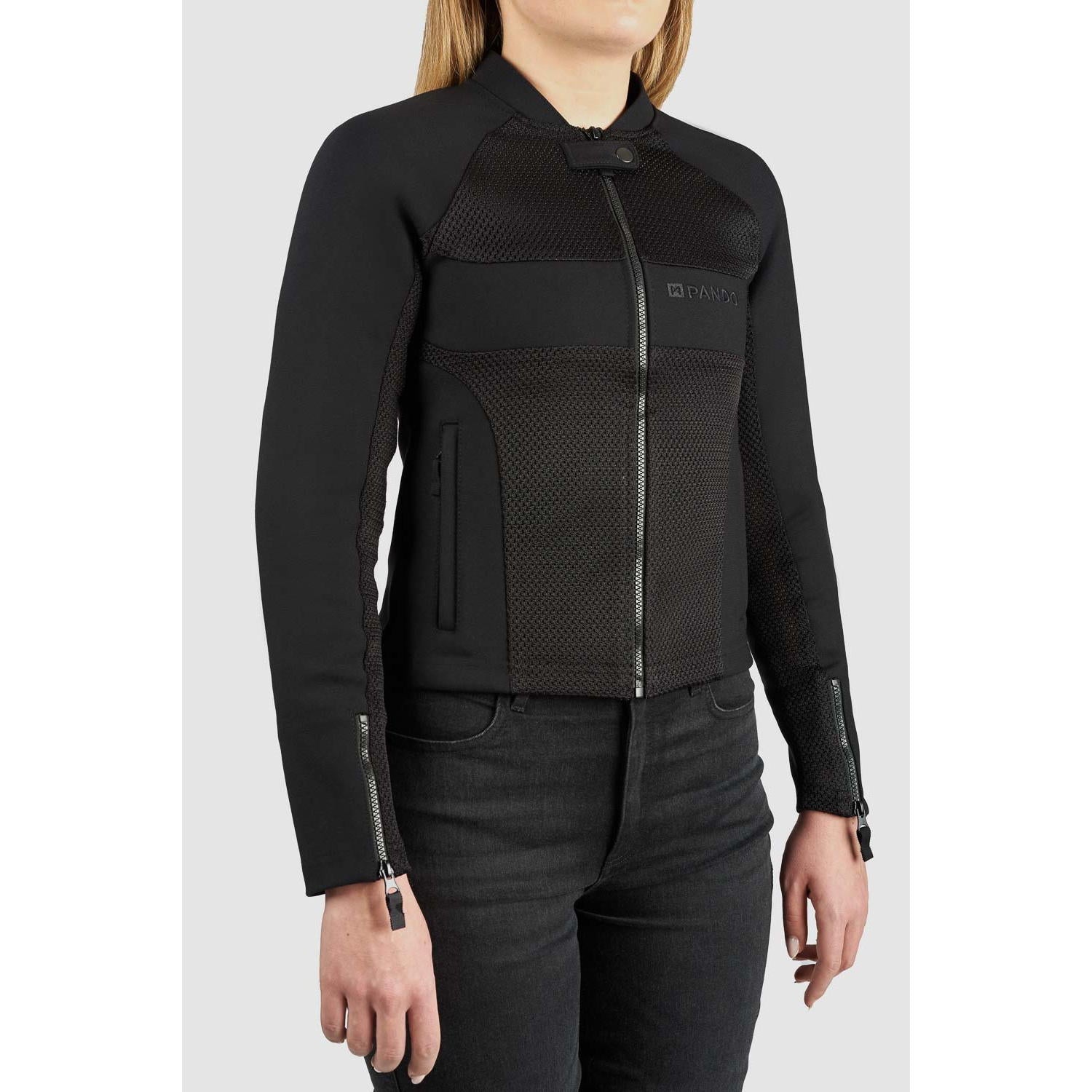 Pando Stealth Women Armored Jacket Black