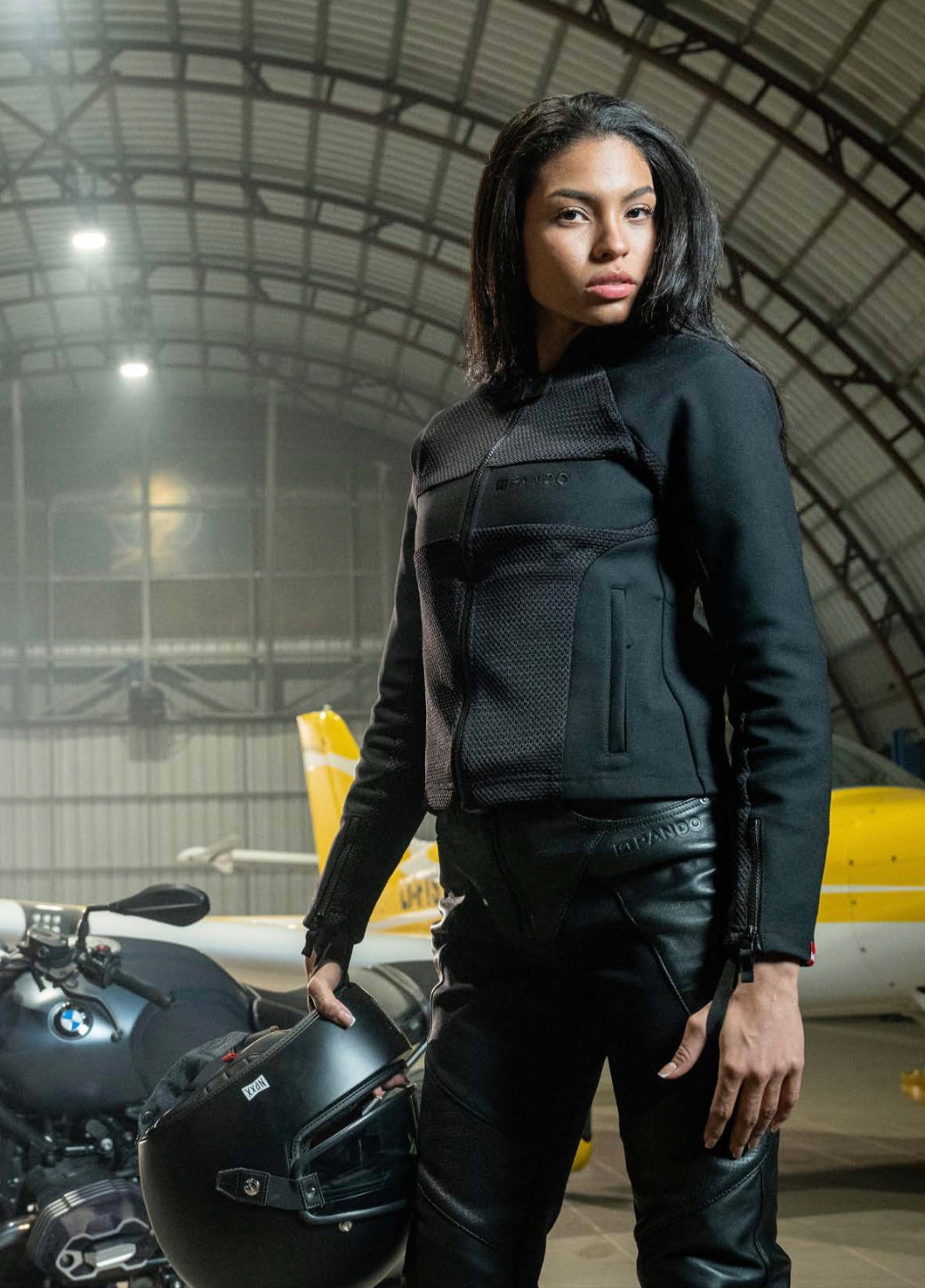 Pando Stealth Women Armored Jacket Black