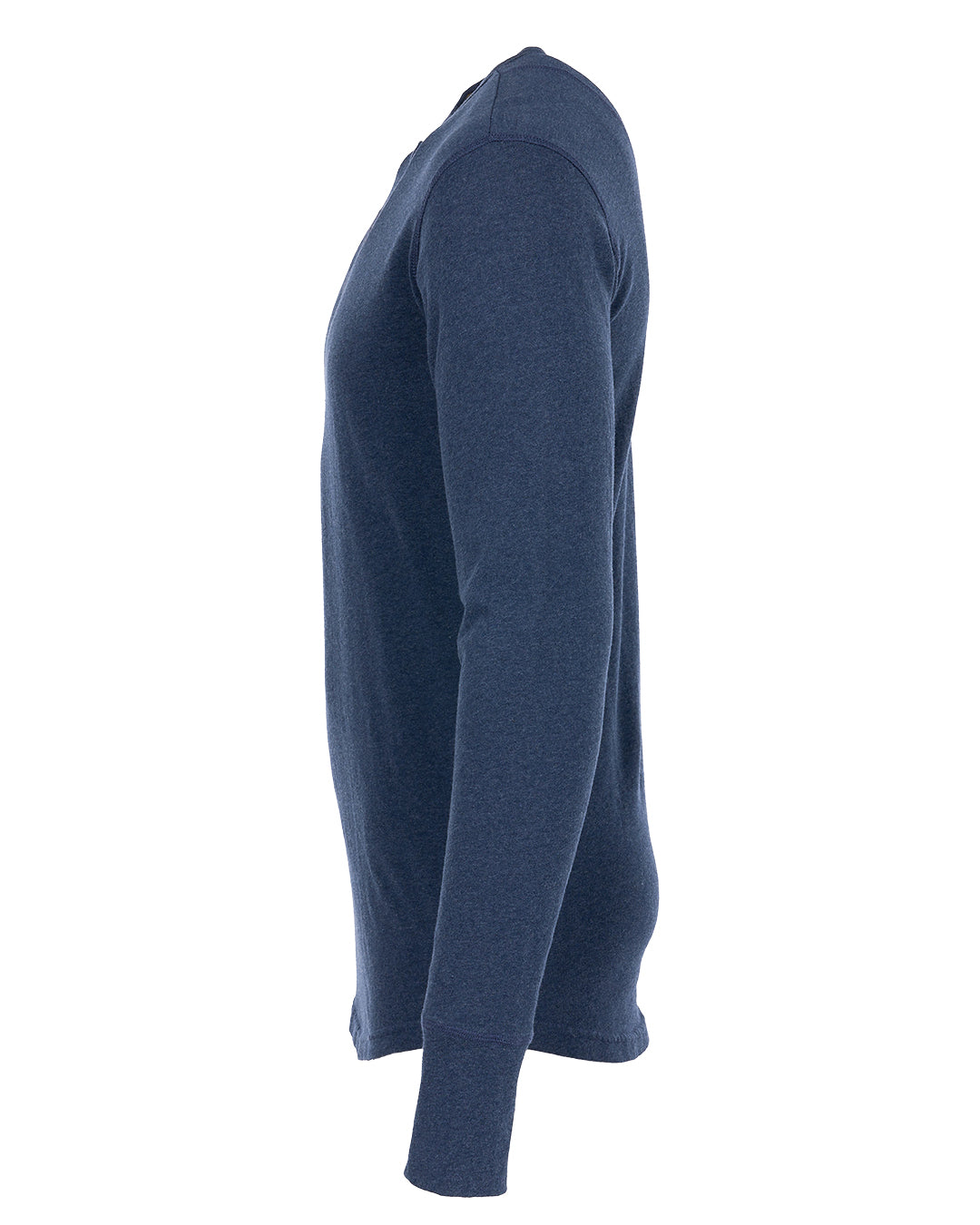 Pike Brothers 1927 Henley Long Sleeve Shirt Indigo Melange