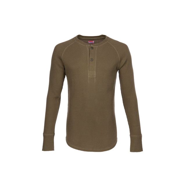 Pike Brothers 1936 Waffle Shirt Army