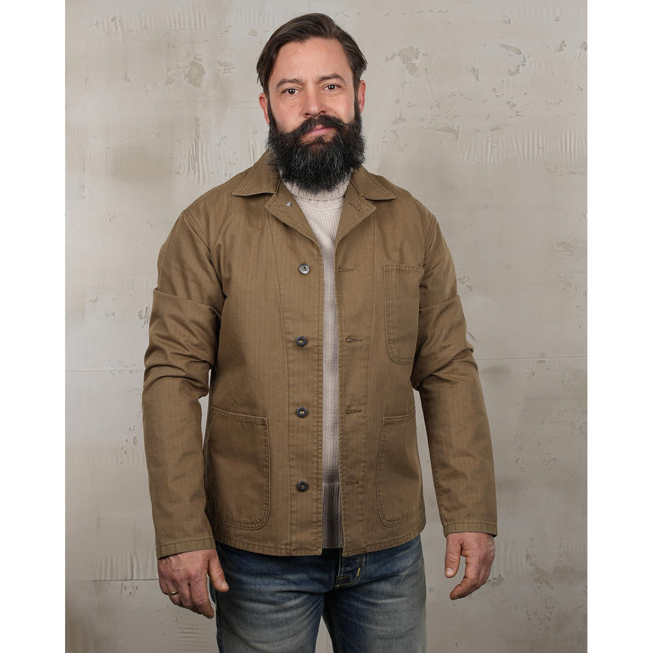 Pike Brothers 1941 Tarawa Utility Jacket Khaki