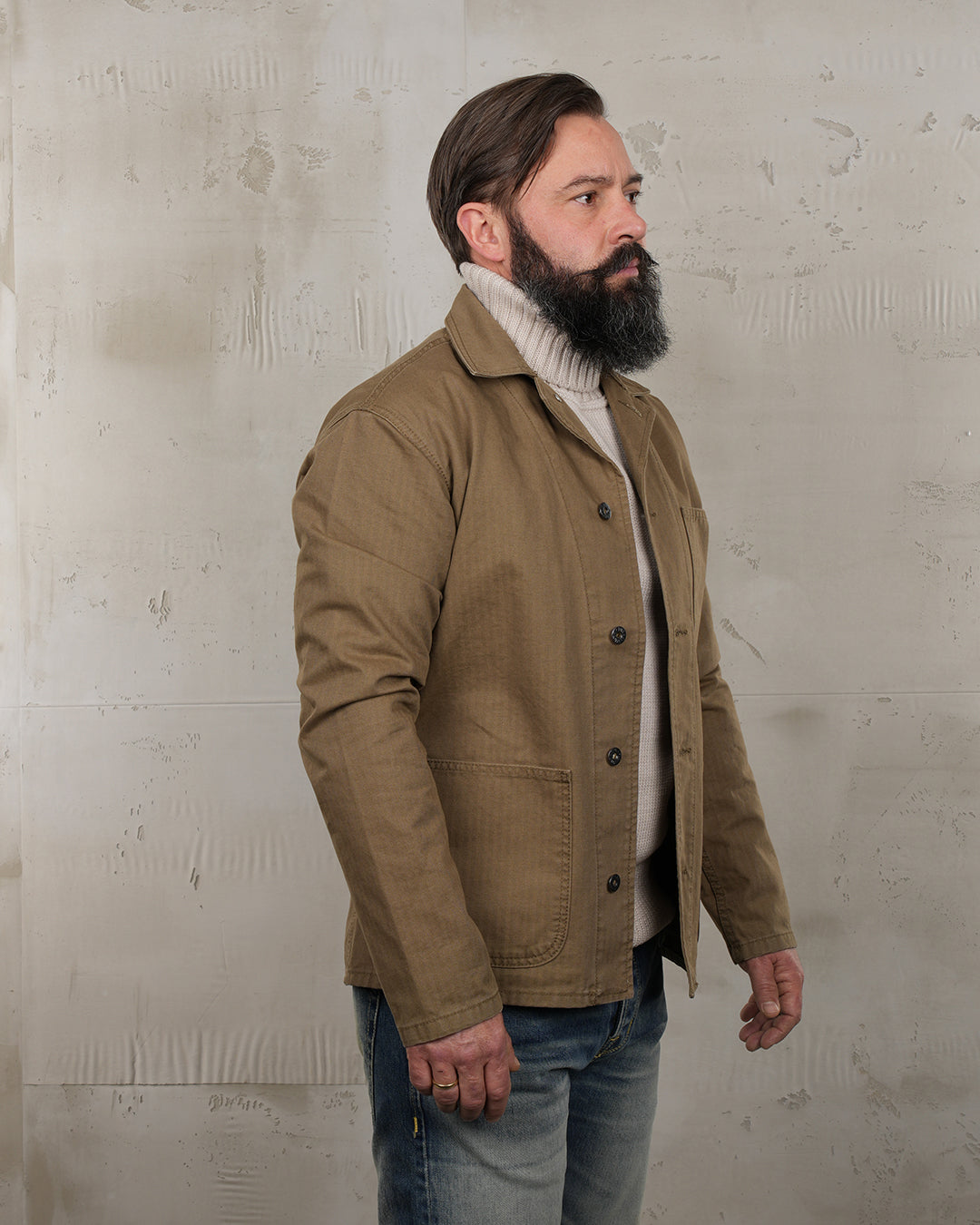 Pike Brothers 1941 Tarawa Utility Jacket Khaki