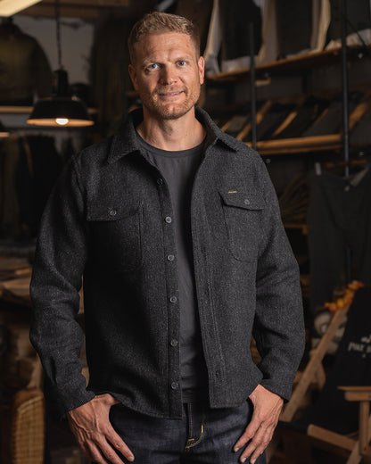 Pike Brothers 1943 CPO Atlanta Shirt Grey