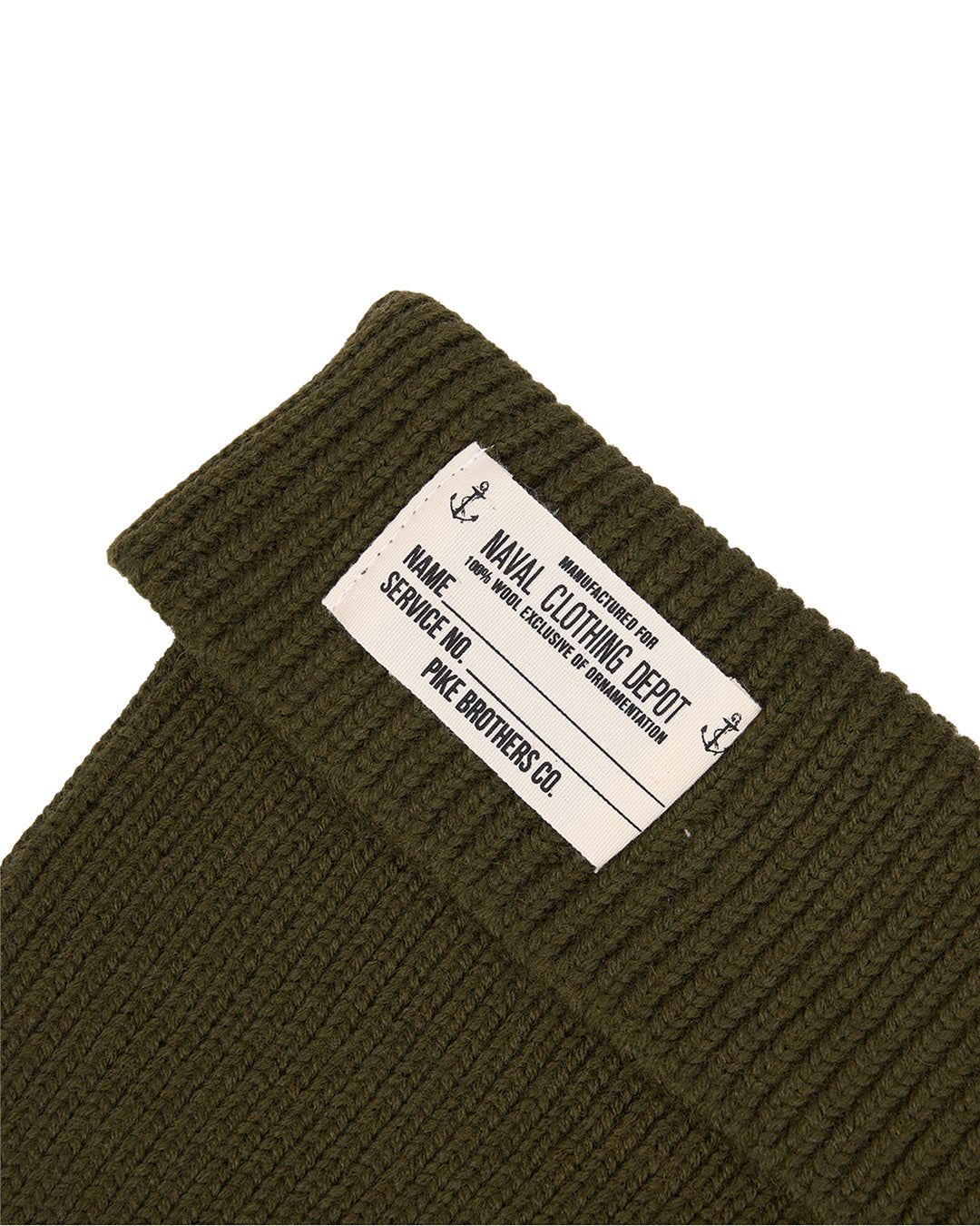 Pike Brothers 1944 USN Watch Beanie Olive