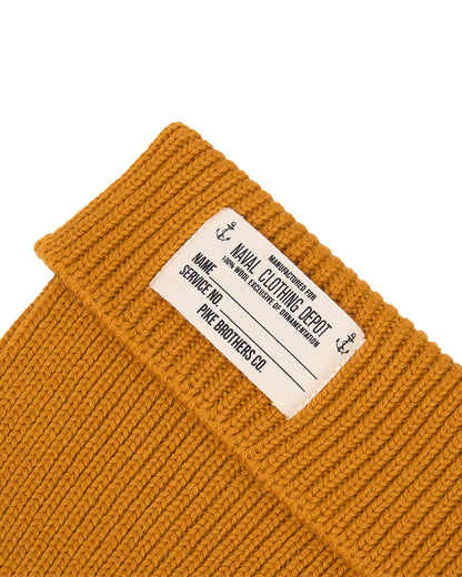 Pike Brothers 1944 USN Watch Beanie Yellow