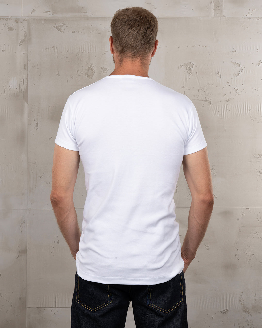 Pike Brothers 1947 Round Neck T-shirt White (2-pack)