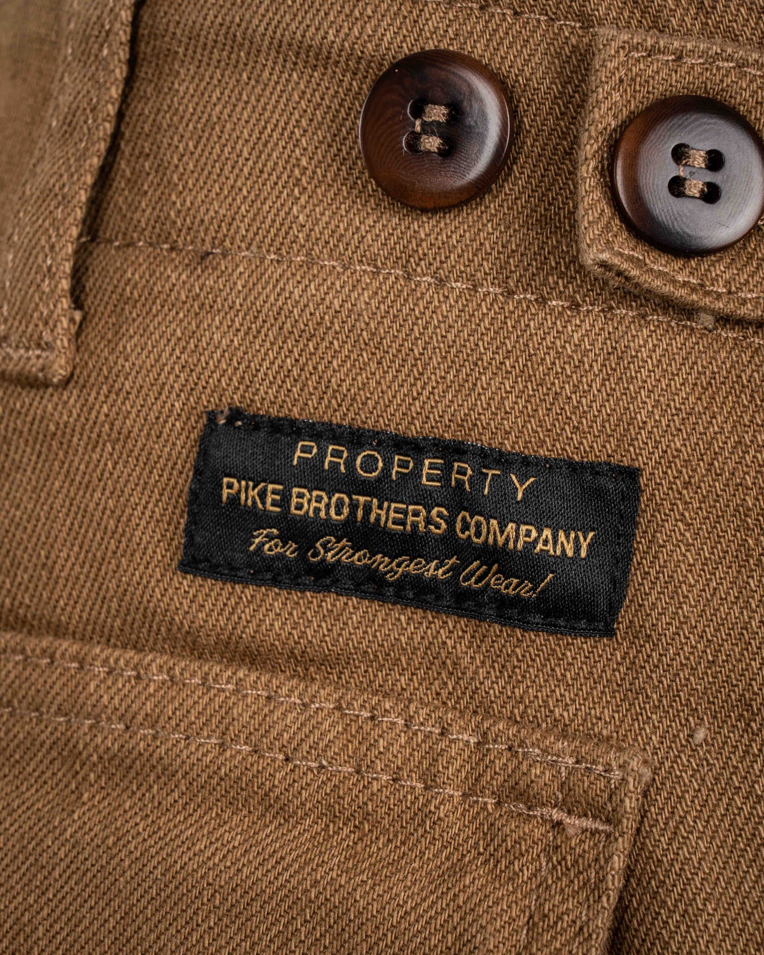 Pike Brothers 1962 OG-107 Pant Brown