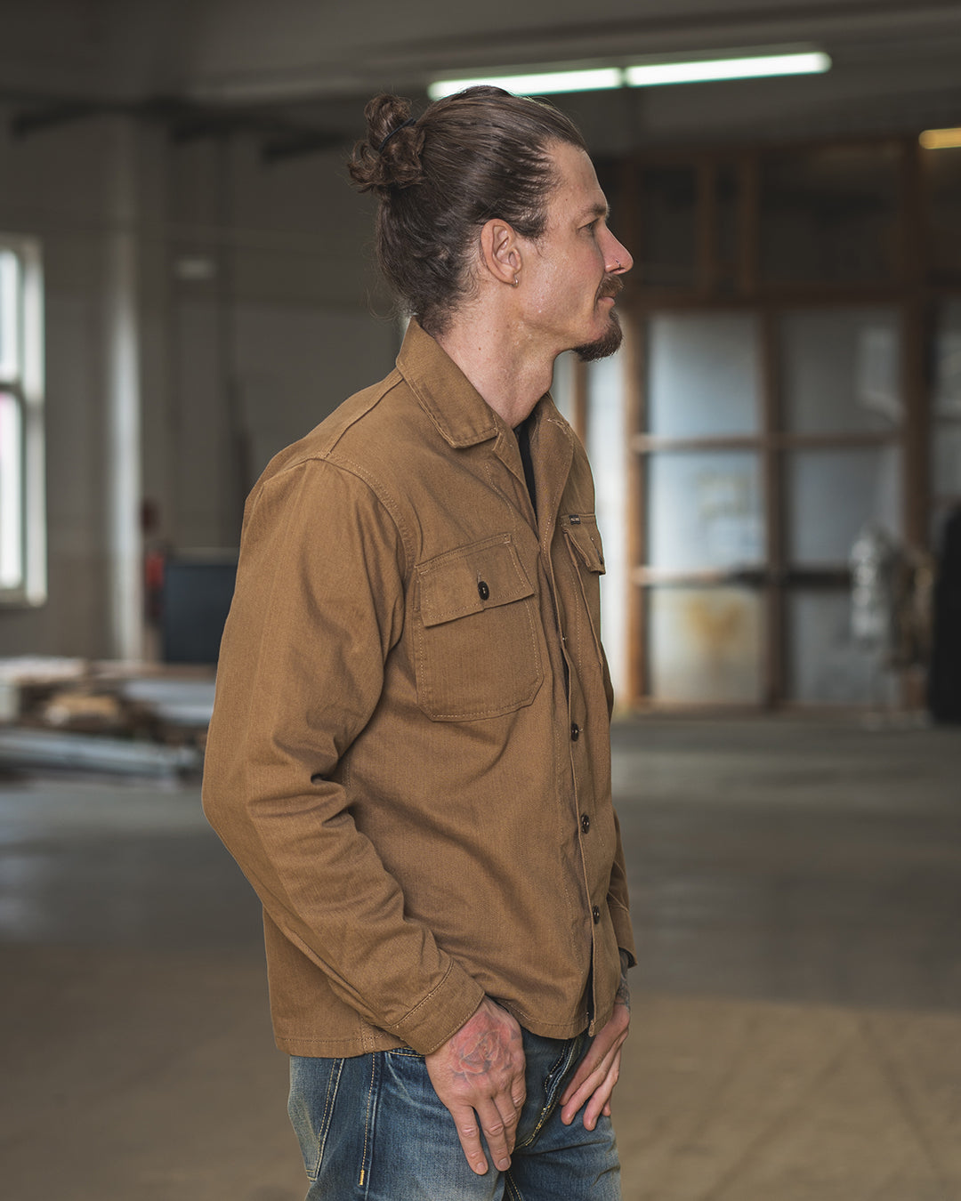 Pike Brothers 1962 OG-107 Shirt Brown
