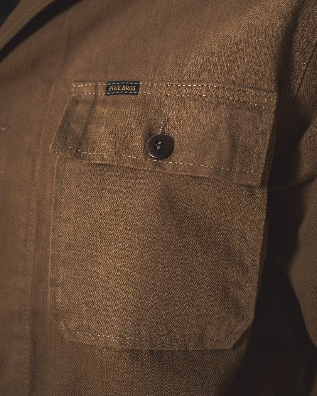 Pike Brothers 1962 OG-107 Shirt Brown