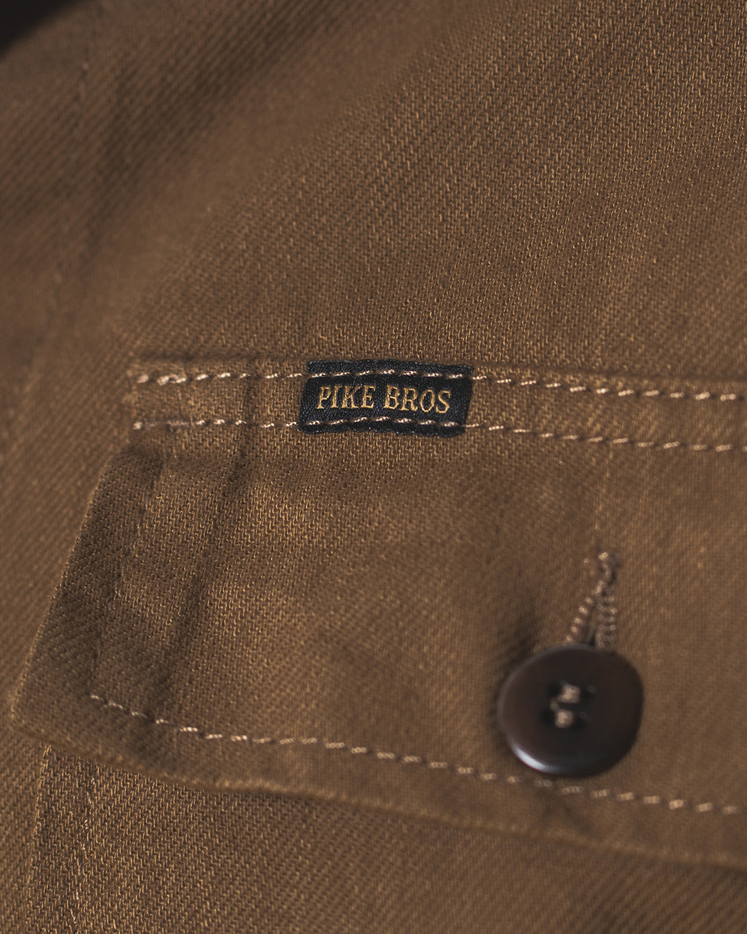Pike Brothers 1962 OG-107 Shirt Brown